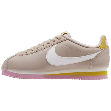 【エントリーでポイント5倍】(取寄)ナイキ レディース スニーカー クラシック コルテッツ Nike Women's Classic Cortez Fossil Stone White Saffron Quartz