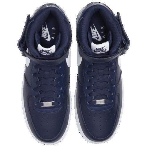 人気絶頂 取寄 ナイキ スニーカー メンズ エアフォース 1 ミッド Nike Men S Air Force 1 Mid Midnight Navy White Pplop Disporapar Jatengprov Go Id