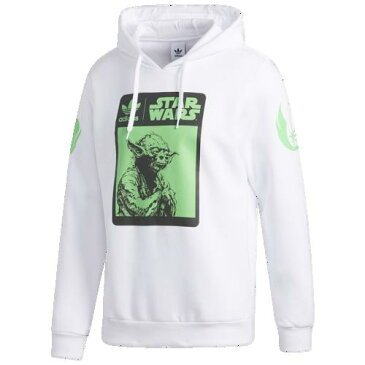 (取寄)アディダス メンズ オリジナルス スター ウォーズ フーディ Men's adidas Originals Star Wars Hoodie White