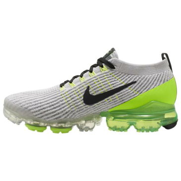 (取寄)ナイキ メンズ エア ヴェイパーマックス フライニット 3 Nike Men's Air Vapormax Flyknit 3 Vast Grey Off Noir Electric Green White