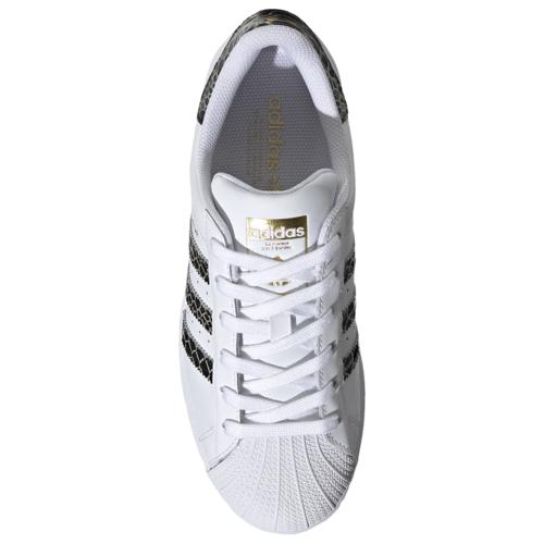 (取寄)アディダス スニーカー レディース オリジナルス スーパースター Women's adidas Originals Superstar White Black Gold Metallic