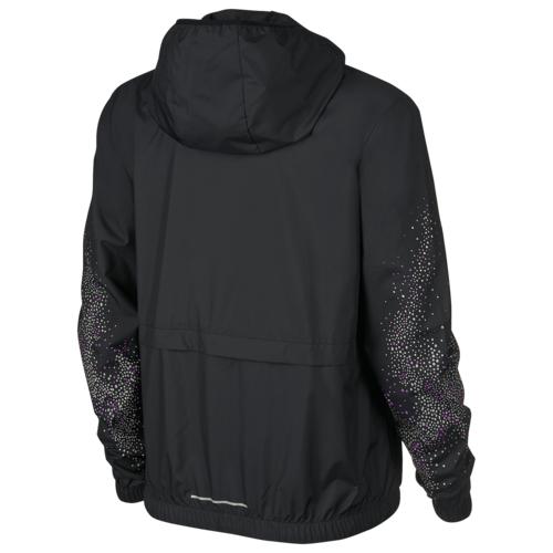 (取寄)ナイキ レディース エッセンシャル ジャケット Nike Women's Essential Jacket Black Vivid Purple