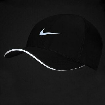 (取寄)ナイキ メンズ ドライフィット フェザーライト キャップ Nike Men's Dri-FIT Featherlight Cap Black Reflective Silver