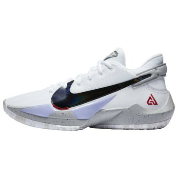 (取寄)ナイキ バッシュ メンズ バスケットシューズ ズーム フリーク 2 ヤニス アデトクンボ Nike Men's Shoes Zoom Freak 2 White White University Red