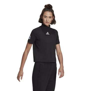 (取寄)アディダス オリジナルス レディース スペース Tシャツ adidas originals Women's Space T-Shirt Black 送料無料
