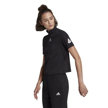 (取寄)アディダス オリジナルス レディース スペース Tシャツ adidas originals Women's Space T-Shirt Black 送料無料