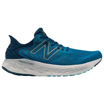 ニューバランス ランニングシューズ メンズ 厚底 ブルー フレッシュ フォーム 1080 V11 New Balance Men's Shoes Fresh Foam 1080 V11 Wave Light Rouge Wave 送料無料