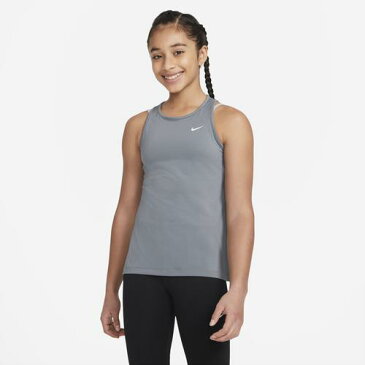 (取寄)ナイキ ガールズ 女の子 プロ タンク - ガールズ グレード スクール Nike Girls Pro Tank - Girls' Grade School Smoke Gray White 送料無料