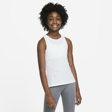 (取寄)ナイキ ガールズ 女の子 プロ タンク - ガールズ グレード スクール Nike Girls Pro Tank - Girls' Grade School White Pure Platinum 送料無料