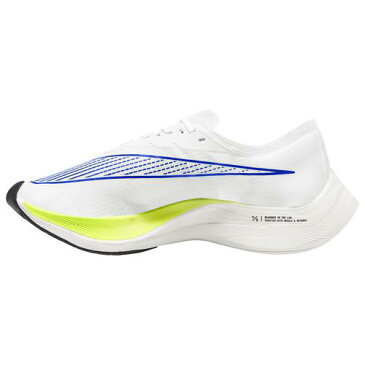 (取寄)ナイキ メンズ シューズ エア ZoomX ヴェイパーフライ ネクスト% Nike Men's Shoes Air ZoomX Vaporfly Next% White Racer Blue Cyber 送料無料