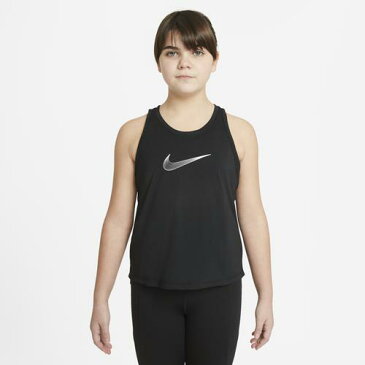 (取寄)ナイキ ガールズ ドライフィット トロフィー タンク - ガールズ グレード スクール Nike Girls Dri-FIT Trophy Tank - Girls' Grade School Black White