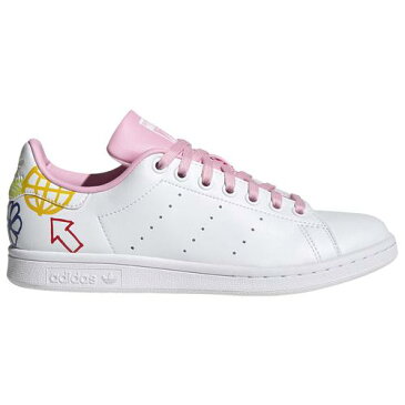 (取寄)アディダス オリジナルス レディース シューズ スタン スミス adidas originals Women's Shoes Stan Smith White True Pink White | It's Not Easy Being Green