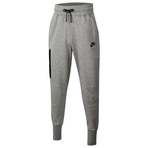 (取寄)ナイキ ガールズ NSW テック フリース パンツ - ガールズ グレード スクール Nike Girls NSW Tech Fleece Pants - Girls' Grade School Carbon Heather White