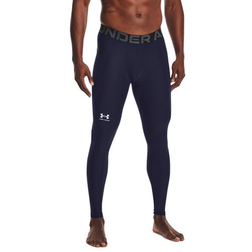 (取寄)アンダーアーマー メンズ HG アーマー 2.0 コンプレッション タイツ UNDER ARMOUR Men's HG Armour 2.0 Compression Tights Navy White