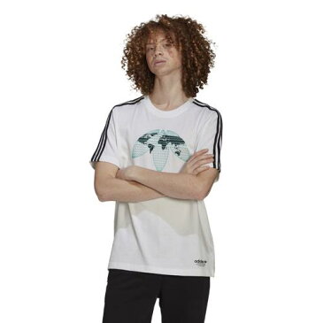 (取寄)アディダス オリジナルス メンズ ユナイテッド Tシャツ adidas originals Men's United T-Shirt White