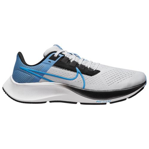 (取寄)ナイキ メンズ シューズ エア ズーム ペガサス 38 Nike Men's Shoes Air Zoom Pegasus 38 Pure Platinum Photo Blue Black