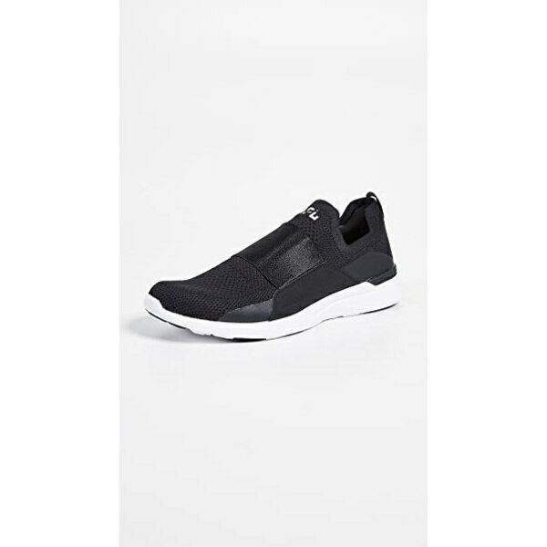 (取寄)アスレチックプロパルションラブスメンズブリスランニングスニーカーAPL:AthleticPropulsionLabsMen'sTechLoomBlissRunningSneakersBlack/Black/White