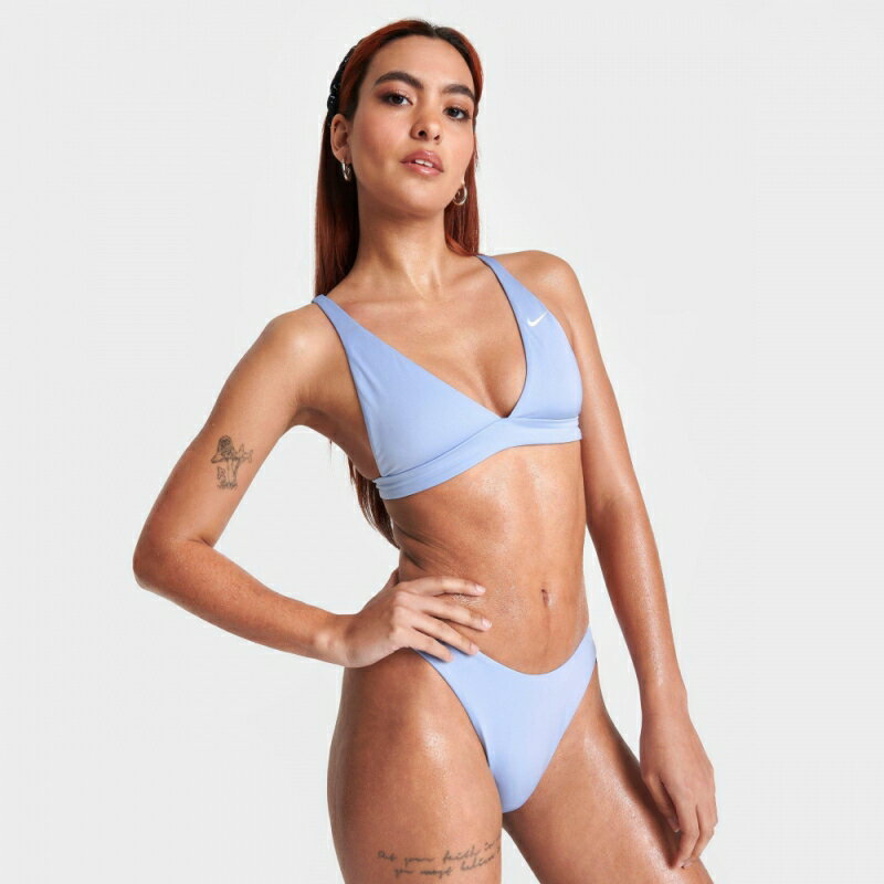 (取寄) ナイキ レディース スイム エッセンシャル ストラップ ビキニ ブラ トップ Women's Nike Swim Essential Strappy Bikini Bra Top cobalt bliss NESSC236_451