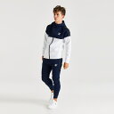 (取寄) シックシルク ボーイズ ポーリー カット アンド ソー トラックスーツ Boys' SikSilk Poly Cut and Sew Tracksuit navy/white SSK1064_NVY