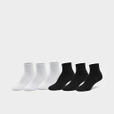 (取寄) ソフソール レディース ピンク ソーダ クオーター ソックス (6-パック) Women's Pink Soda Quarter Socks (6-Pack) black/white 11275_BKW