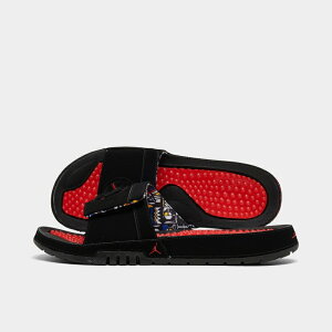(取寄) ジョーダン メンズ ハイドロ レトロ 8 スライド サンダル Men's Jordan Hydro Retro 8 Slide Sandals black/university red/white/varsity maize FD7674_001