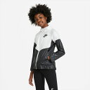 (取寄) ナイキ ガールズ スポーツウェア ウインドランナー ジャケット Girls' Nike Sportswear Windrunner Jacket white/black/black DB8521_100