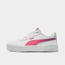 (取寄) プーマ ガールズ リトルキッズ カリーナ 2.0 カジュアル シューズ Girls' Little Kids' Puma Carina 2.0 Casual Shoes white/pink/silver 39387701_100