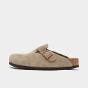 (取寄) ビルケンシュトック メンズ ボストン ソフト フットベッド クロッグス Men's Birkenstock Boston Soft Footbed Clogs taupe 560771_250