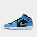 (取寄) ジョーダン リトルキッズ エアー レトロ 1 ミッド カジュアル シューズ Little Kids' Air Jordan Retro 1 Mid Casual Shoes none DQ8424_401