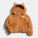 (取寄) ノースフェイス ベビー アウター ベアー シェルパ フルジップ パーカー Infant The North Face Bear Sherpa Full-Zip Hoodie almond butter NF0A7UME_251