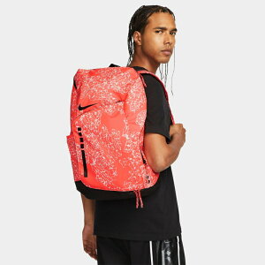 (取寄) ナイキ フープス エリート オールオーバー プリント バックパック (32L) Nike Hoops Elite Allover Print Backpack (32L) bright crimson/black/black FB2823_635