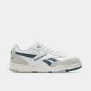 (取寄) リーボック BB 4000 リ カジュアル シューズ Reebok BB 4000 II Casual Shoes white/chalk/hoops blue IF4719_100