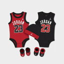 (取寄) ジョーダン インファント ジャージ 5-ピース ボックス セット Infant Jordan Jersey 5-Piece Box Set black/red NJ0340_R78