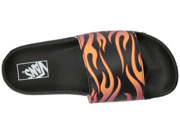 Vans(バンズ) サンダル スライドオン シャワーサンダル ファイヤーパターン Vans Slide (Flame) Black