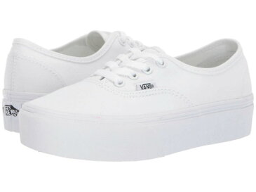 (取寄)Vans(バンズ) スニーカー オーセンティック プラットフォーム 2.0 ユニセックス メンズ レディース Vans Unisex Authentic Platform 2.0 True White