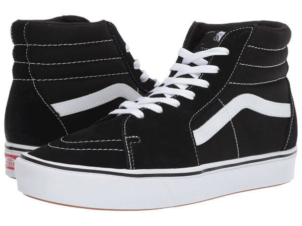 (取寄)Vans(バンズ) スニーカー コンフィクッシュ スケート ハイ ユニセックス メンズ レディース Vans Unisex ComfyCush SK8 Hi (Classic) Black/True White 送料無料