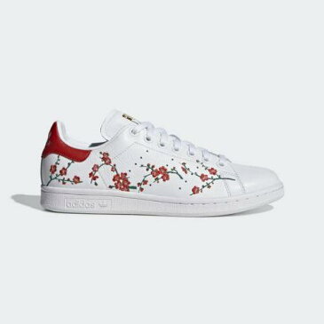 (取寄)アディダス オリジナルス レディース スタン スミス W adidas originals Women STAN SMITH W Cloud White / Scarlet / Core Black