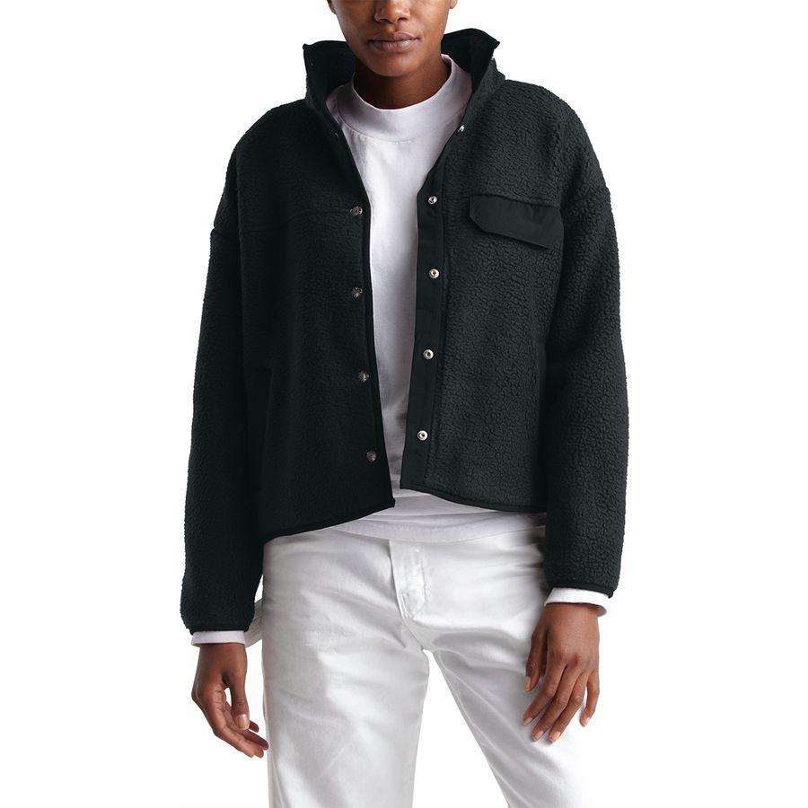 (取寄)ノースフェイス レディース クラグモント フリース ジャケット The North Face Women Cragmont Fleece Jacket Tnf Black