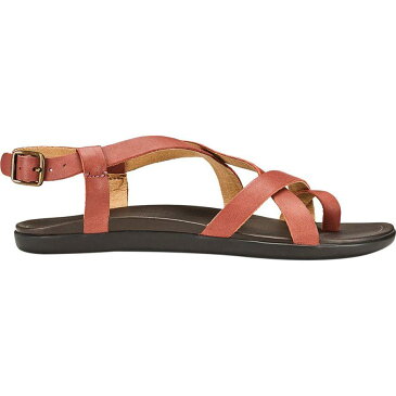 (取寄)オルカイ レディース Upena サンダル Olukai Women 'Upena Sandal Cedar Wood/Dark Java