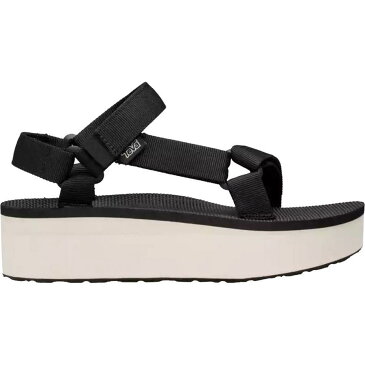 (取寄)テバ レディース フラットフォーム ユニバーサル サンダル Teva Women Flatform Universal Sandal Black/Tan