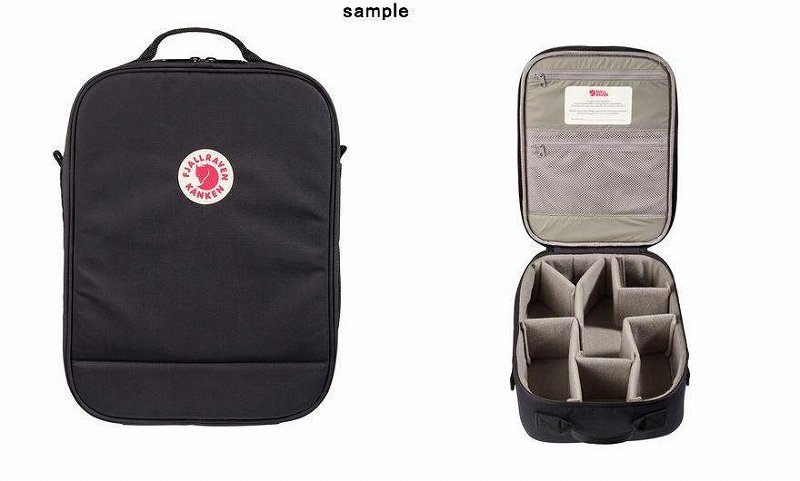 (取寄) フェールラーベン カンケン フォト インサート カメラケース Fjallraven Men's Kanken Photo Insert Black