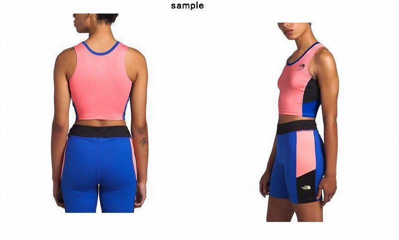 (取寄)ノースフェイス レディース 90エクストリーム ニット タンク トップ タンクトップ The North Face Women 90 Extreme Knit Tank Top Miami Pink Combo 送料無料