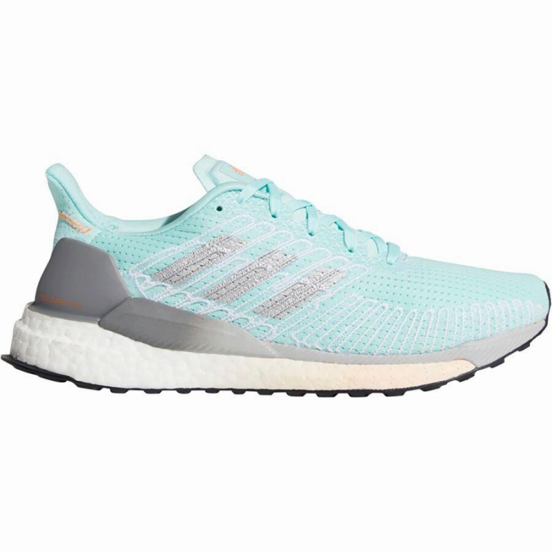 全品送料無料 取寄 アディダス レディース ソーラー ブースト ランニング シューズ Adidas Women Solar Boost Running Shoe Running Shoes Frost Mint Silver Metallic Grey Four Www Nobelafrik Com