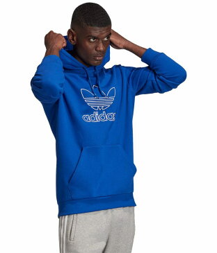 (取寄)アディダス オリジナルス メンズ トレフォイル パーカー adidas originals Men's Trefoil Hoodie Team Royal Blue