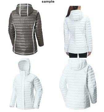 (取寄)コロンビア レディース Titanium アウトドライ Ex エコ フーデッド ダウン ジャケット Columbia Women Titanium Outdry EX Eco Hooded Down Jacket Bamboo Charcoal