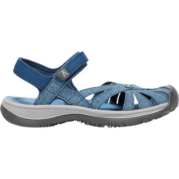 (取寄)キーン レディース ローズ サンダル KEEN Women Rose Sandal Blue Opal/Provincial Blue