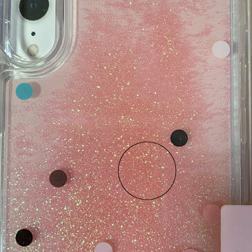 【エントリーでポイント5倍】Kate Spade iPhone ケース XR ケイトスペード ディスコ ドット リキッド グリッター アイフォンケース XRケース Kate Spade New York Disco Dots Liquid Glitter iPhone Case