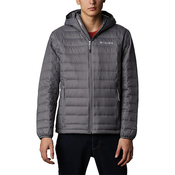 (取寄)コロンビア メンズ ブードゥー フォールズ 590 ターボダウン フーデット ジャケット Columbia Men's Voodoo Falls 590 TurboDown Hooded Jacket City Grey 送料無料