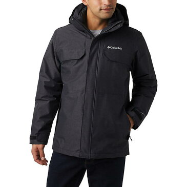 (取寄)コロンビア メンズ クローバーデイル インターチェンジ ジャケット Columbia Men's Cloverdale Interchange Jacket Black 送料無料