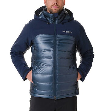 (取寄)コロンビア メンズ チタニウム ヒートゾーン 1000 ターボダウン 2 ジャケット Columbia Men's Titanium Heatzone 1000 TurboDown II Jacket Collegiate Navy 送料無料